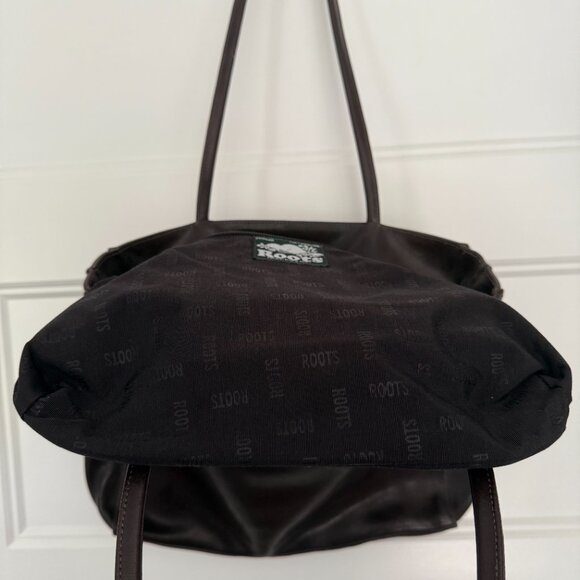 Vintage - Roots - Brown - Shoulder Bag - Picture 8 of 9